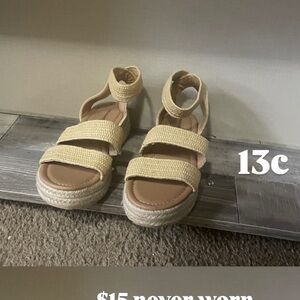 Stylish Tan Platform Sandals